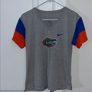 Nike Women’s ladies V-neck Florida Gators UF university Gymnastics team Jersey S